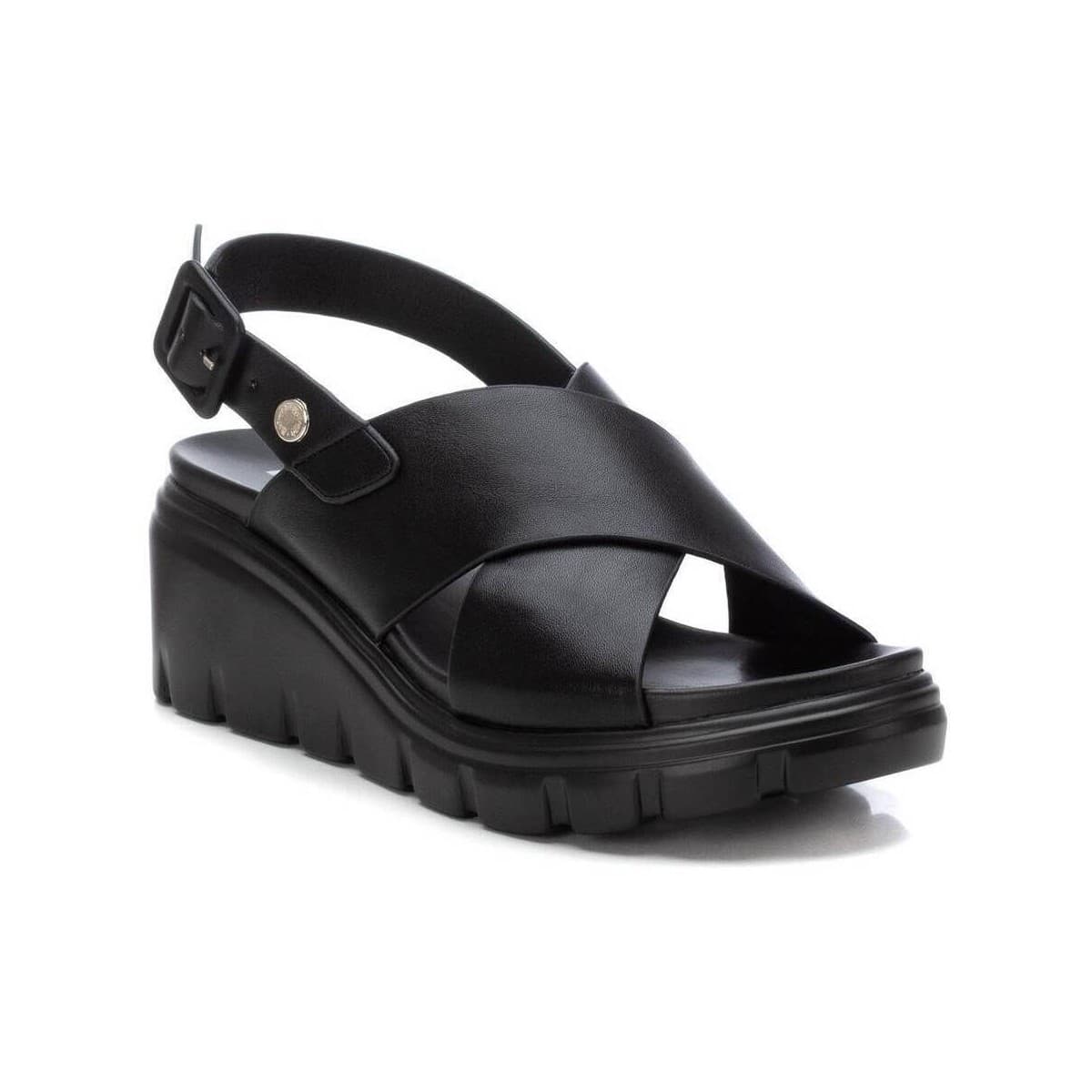 Women's Platforms Refresh Black