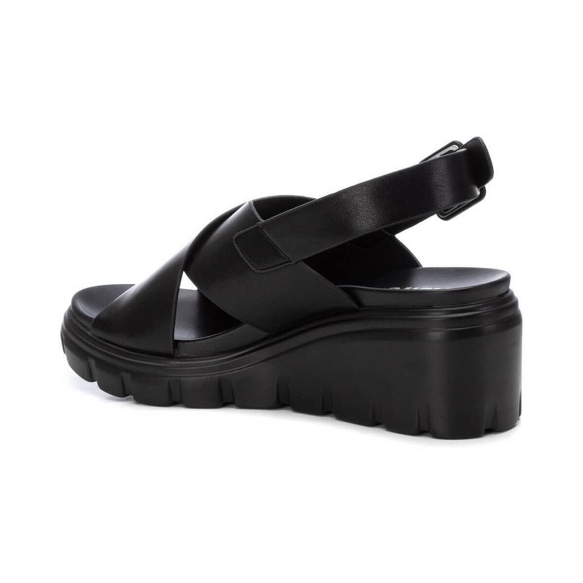 Women's Platforms Refresh Black