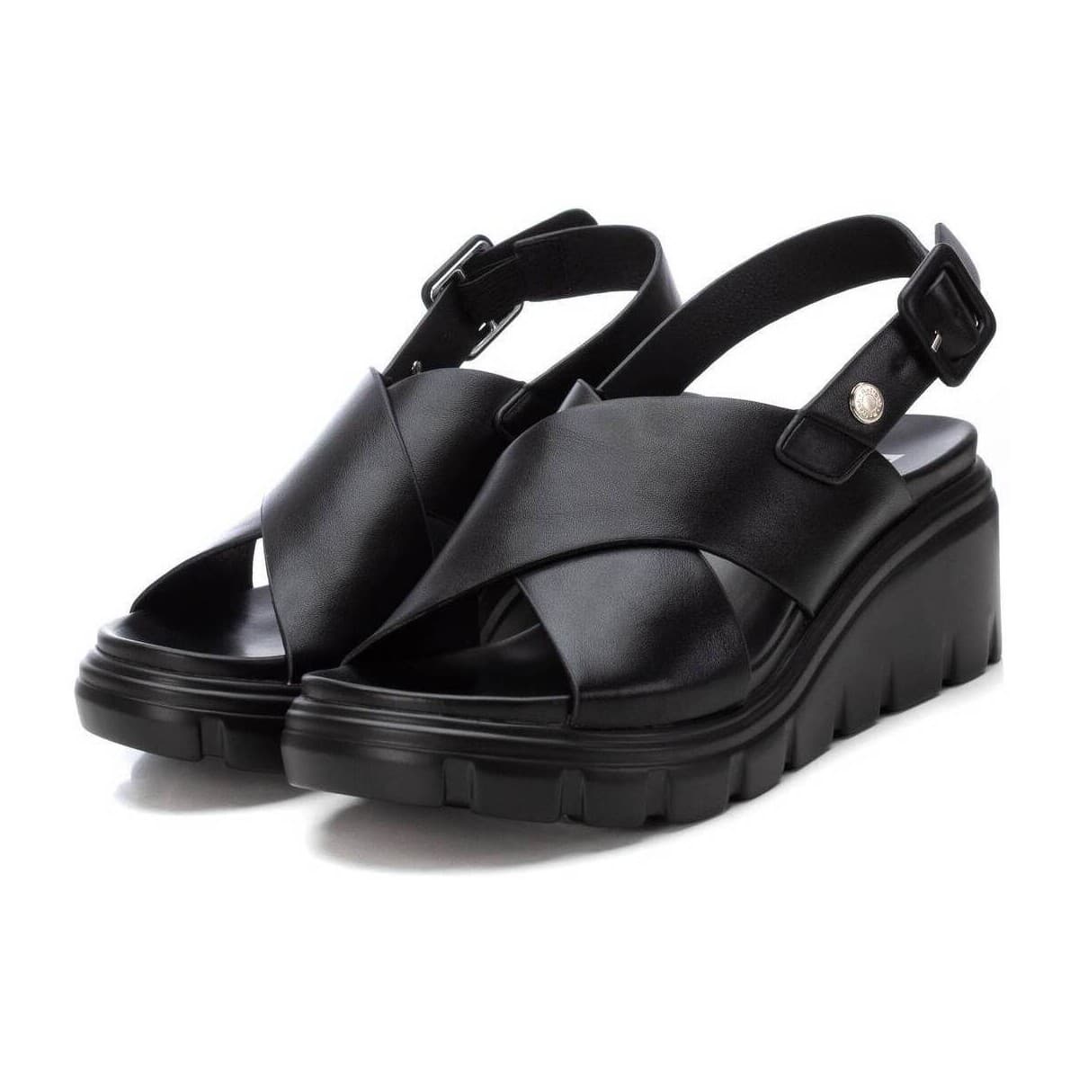 Women's Platforms Refresh Black