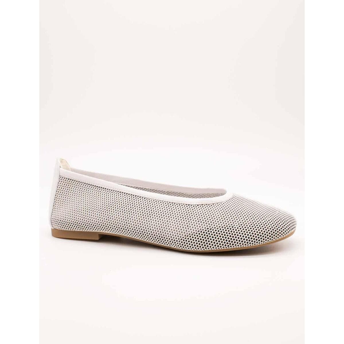 Women's Ballet Flats Unisa White