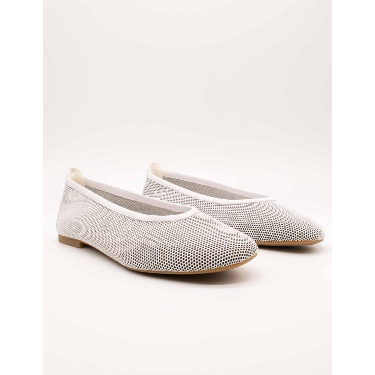 Women's Ballet Flats Unisa White