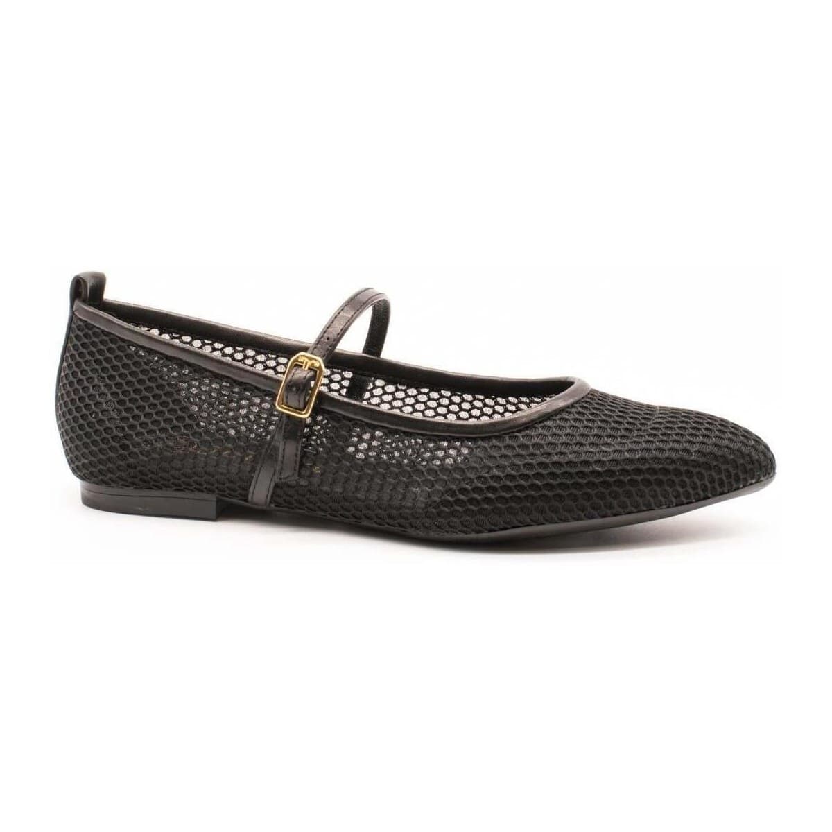 Women's Ballet Flats Unisa Black