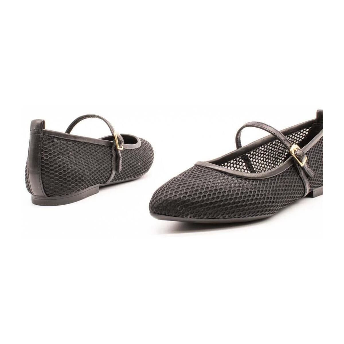 Women's Ballet Flats Unisa Black