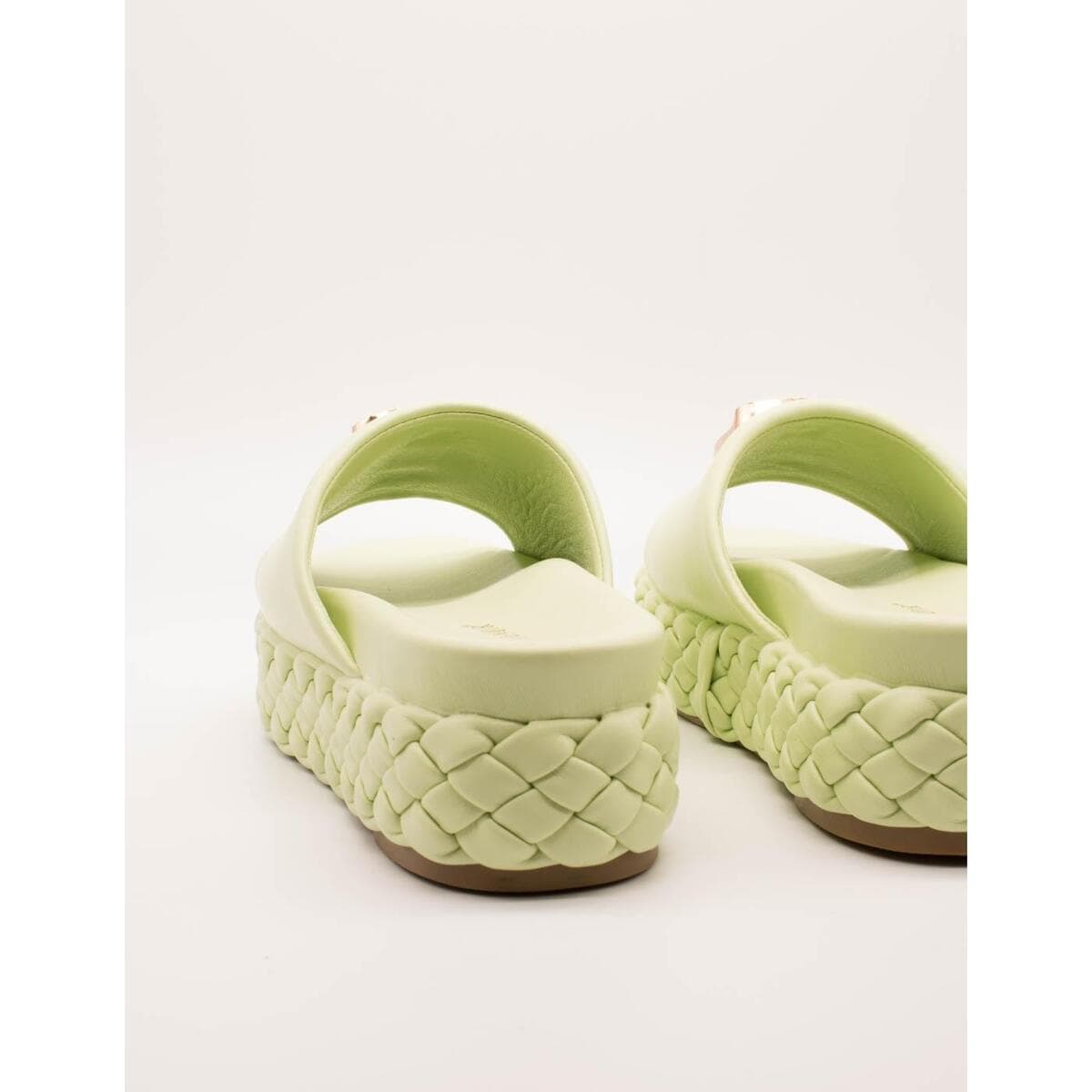 Women's Platforms Café Noir Green