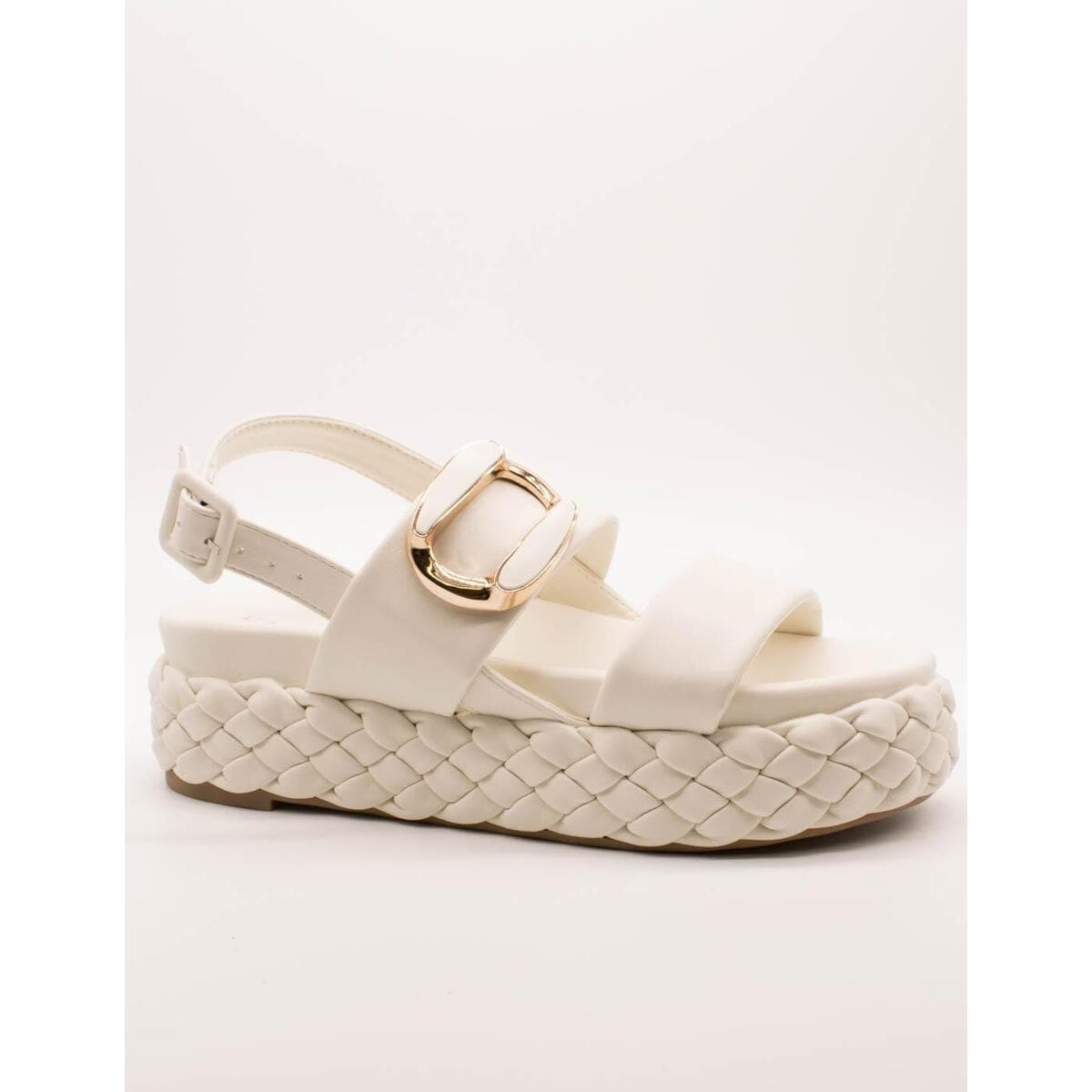 Women's Platforms Café Noir White