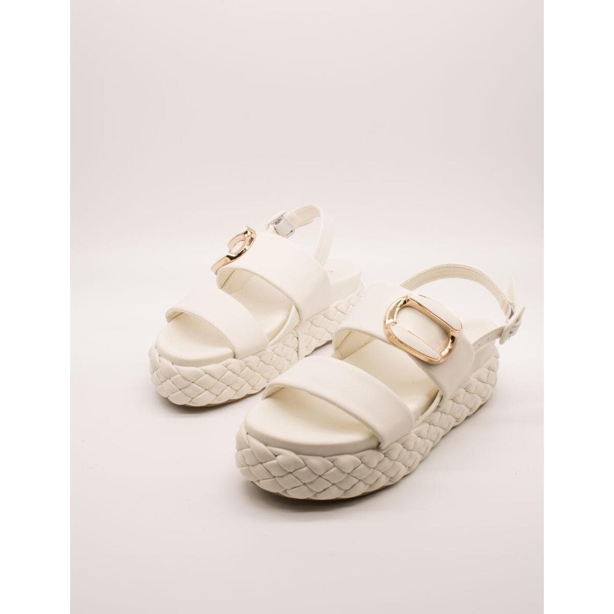 Women's Platforms Café Noir White
