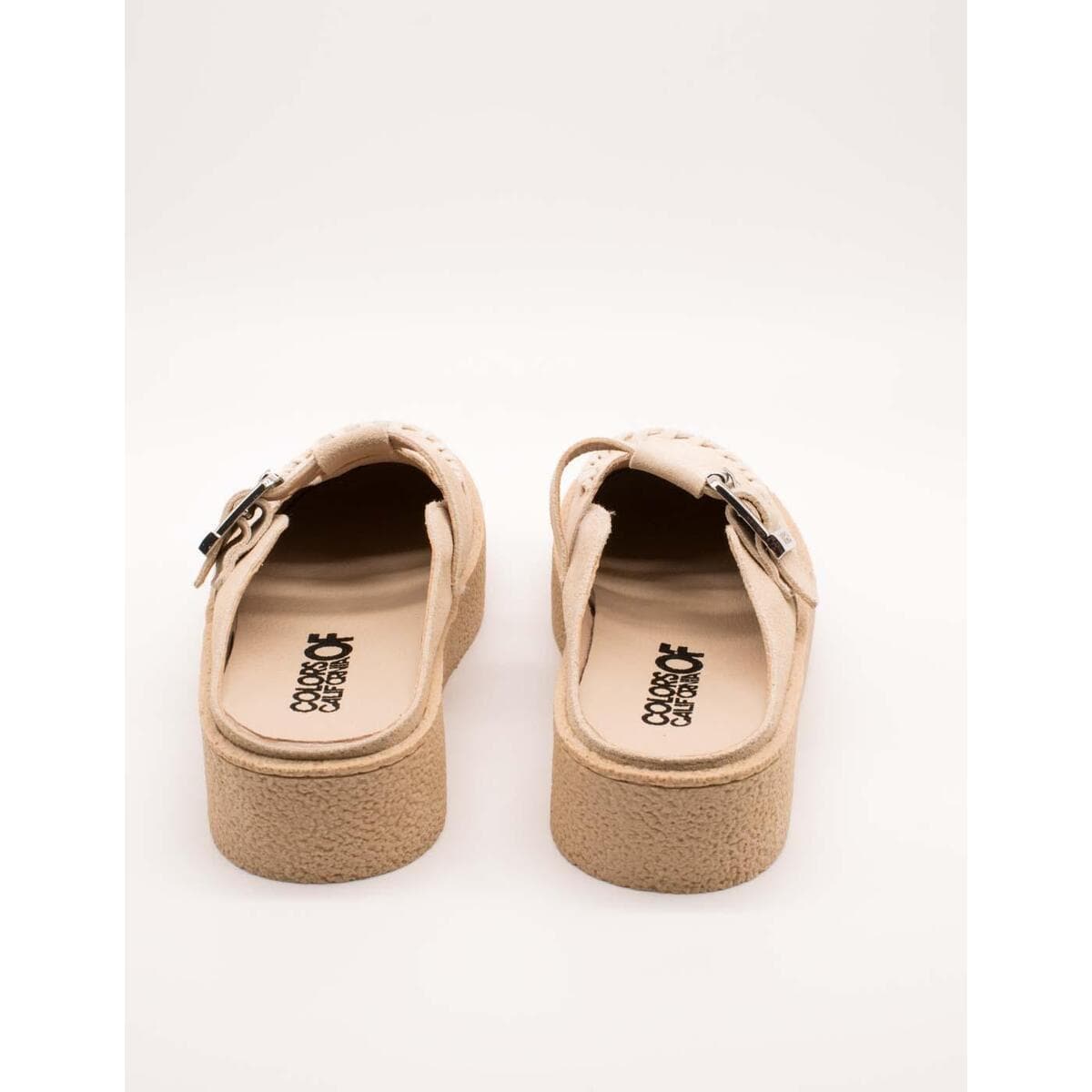 Women's Platforms Colors of California Beige