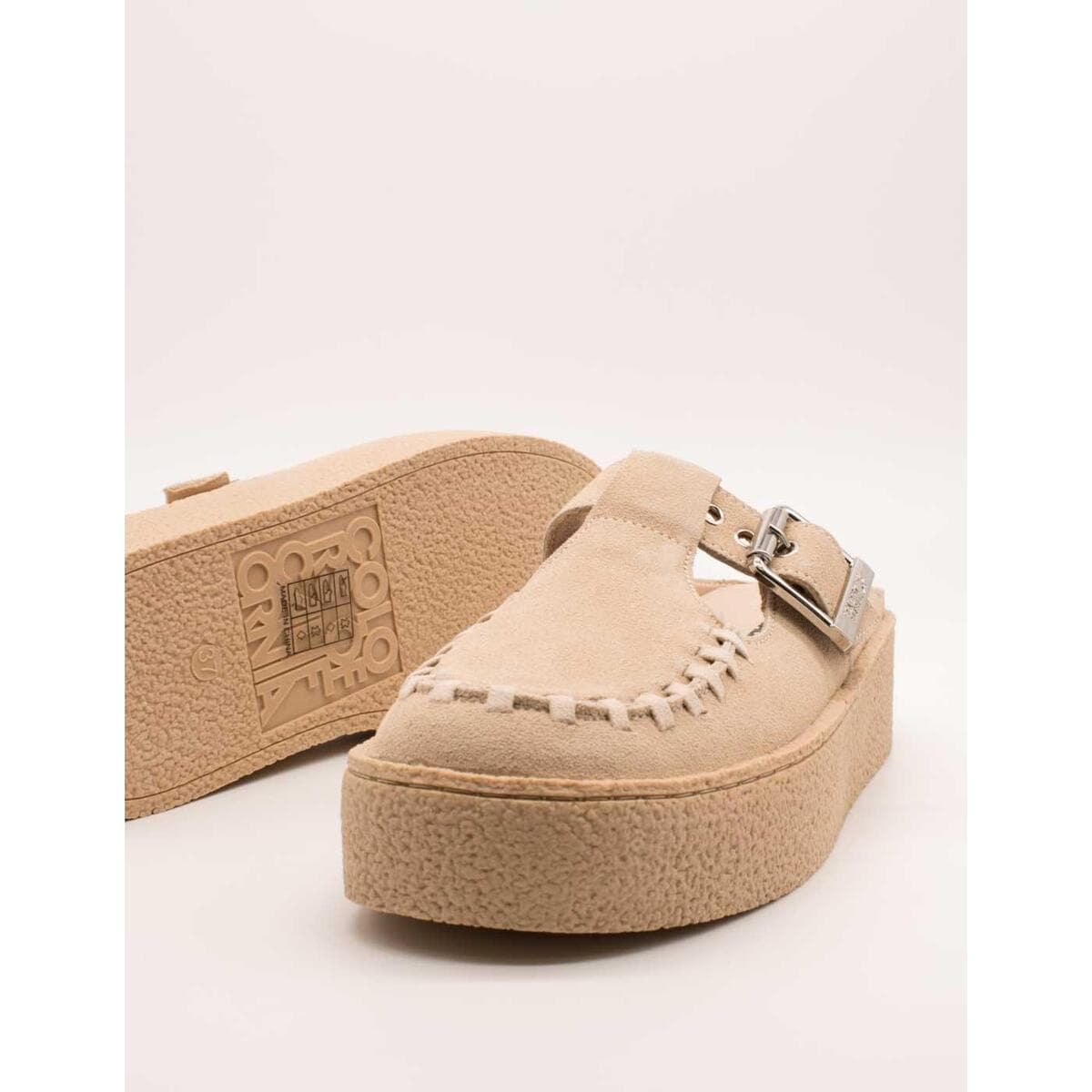 Women's Platforms Colors of California Beige