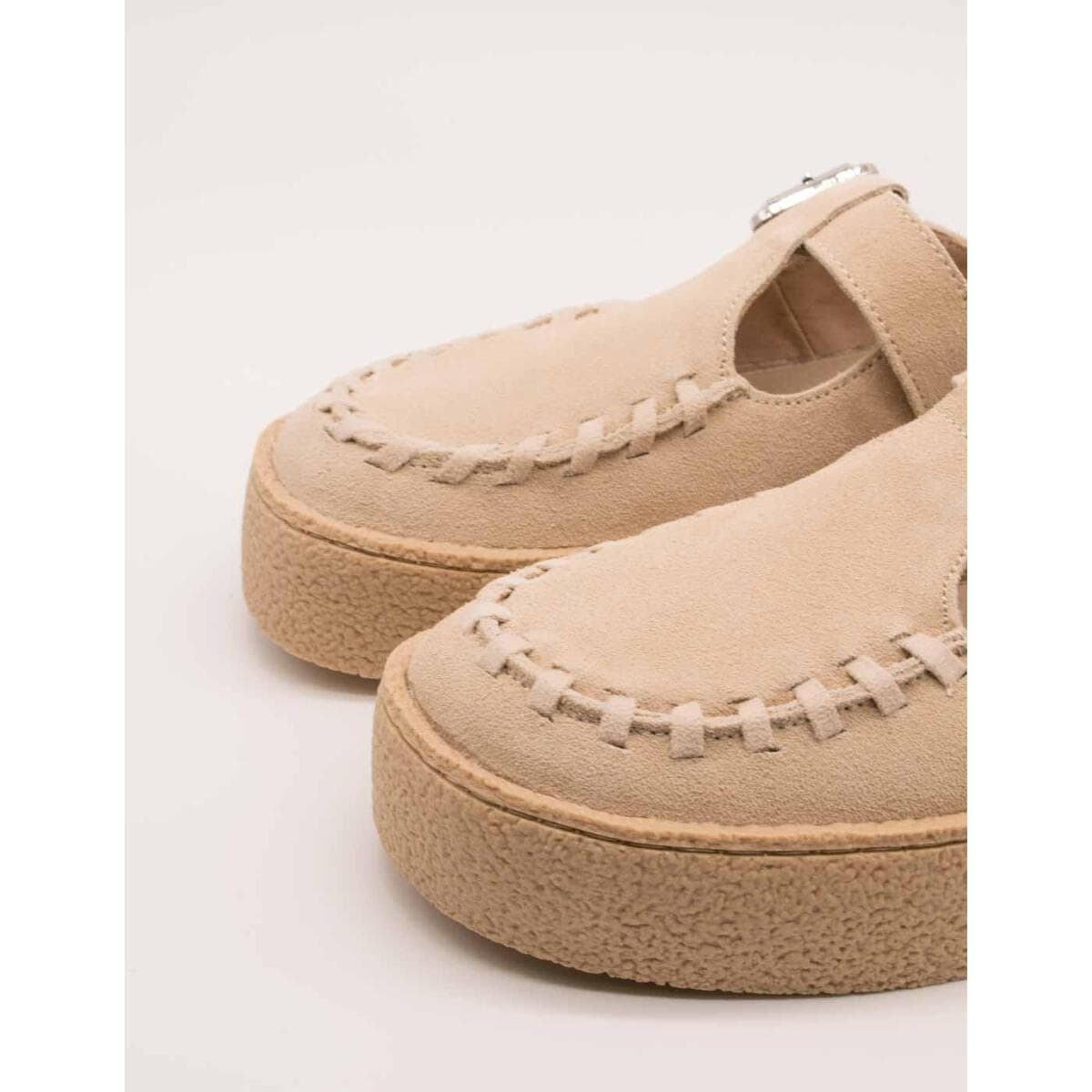 Women's Platforms Colors of California Beige