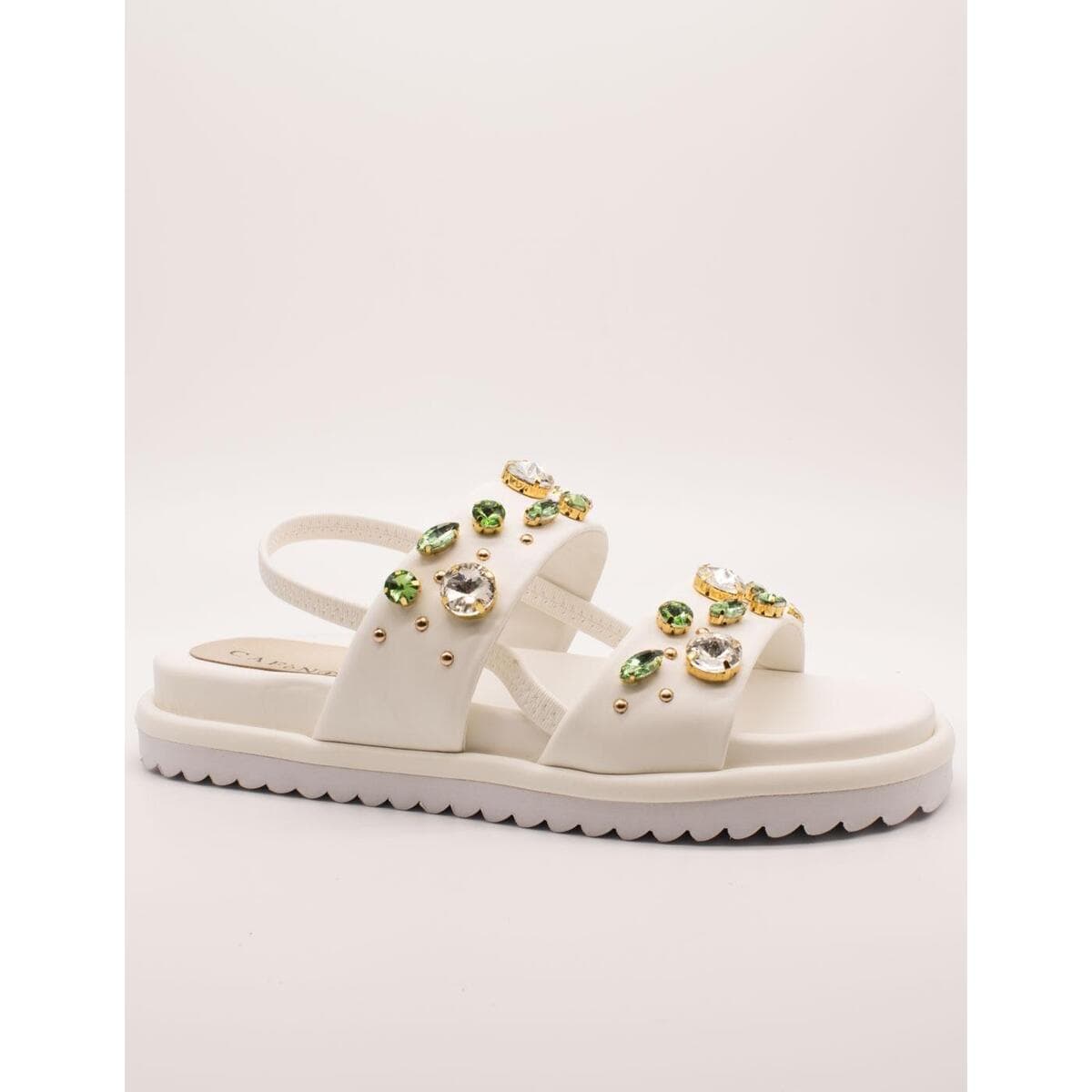 Women's Sandals Café Noir White