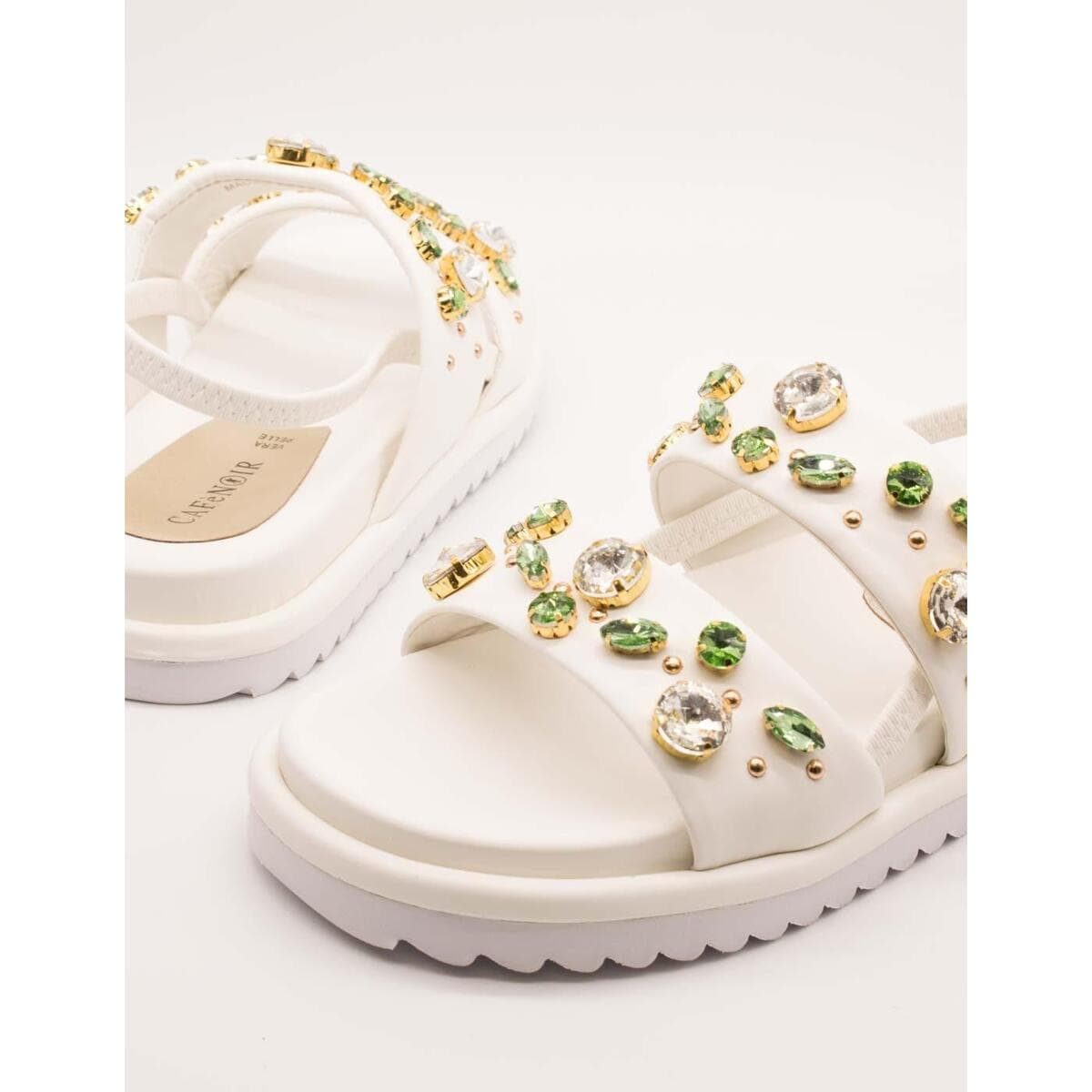 Women's Sandals Café Noir White
