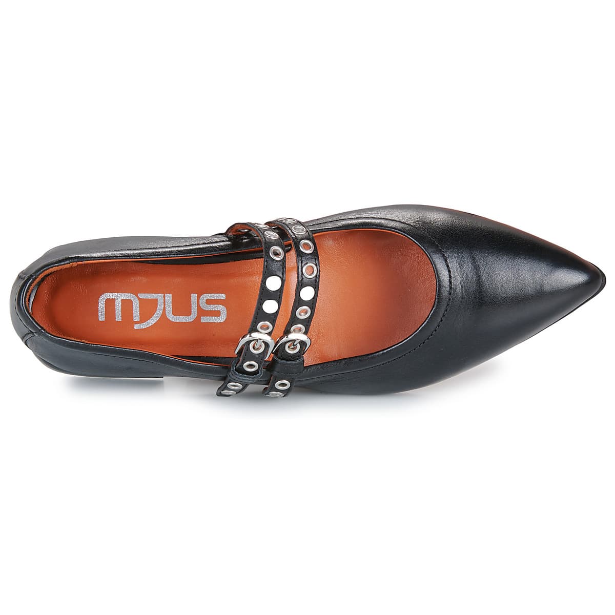 Women's Ballet Flats Mjus Black