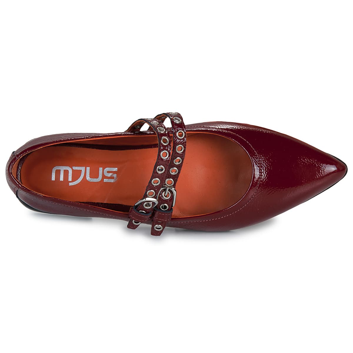 Women's Ballet Flats Mjus Red