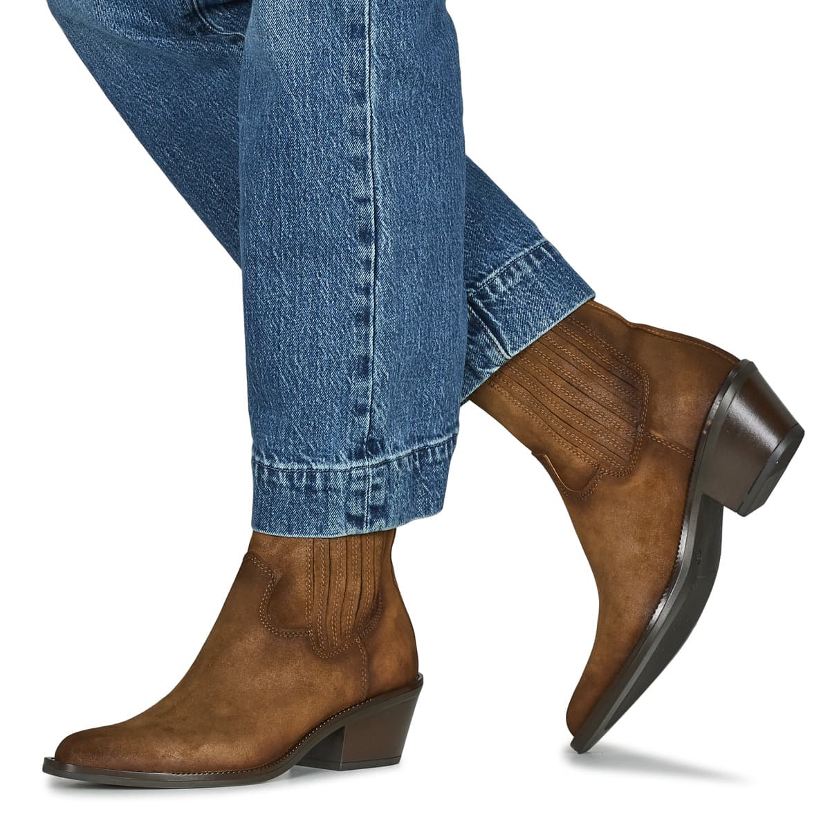 Women's Boots Mjus Brown