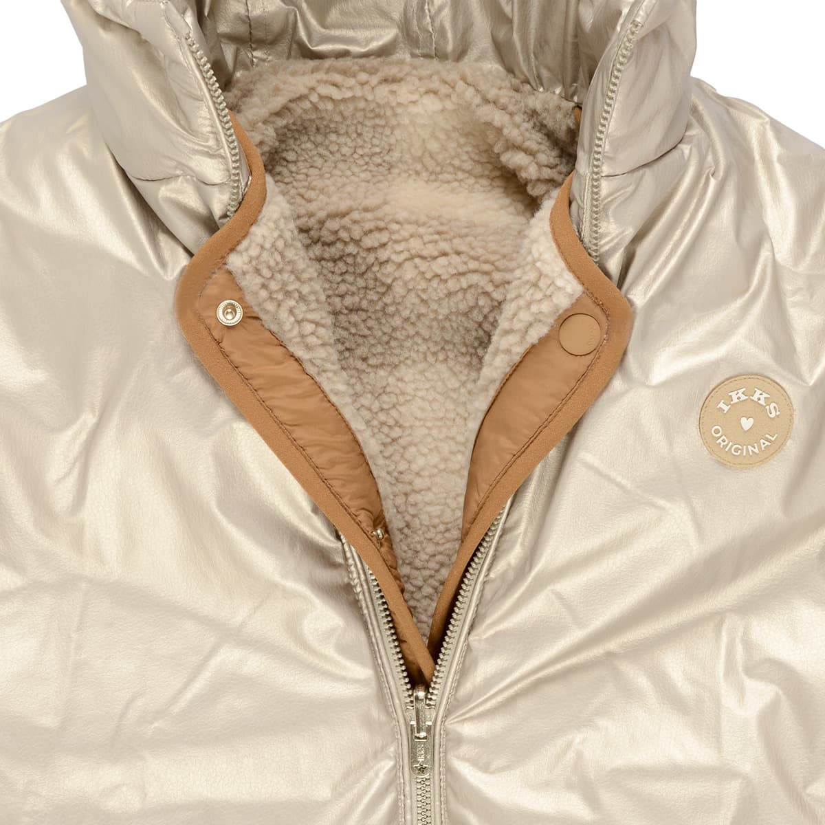 Girls' Coats Ikks Beige