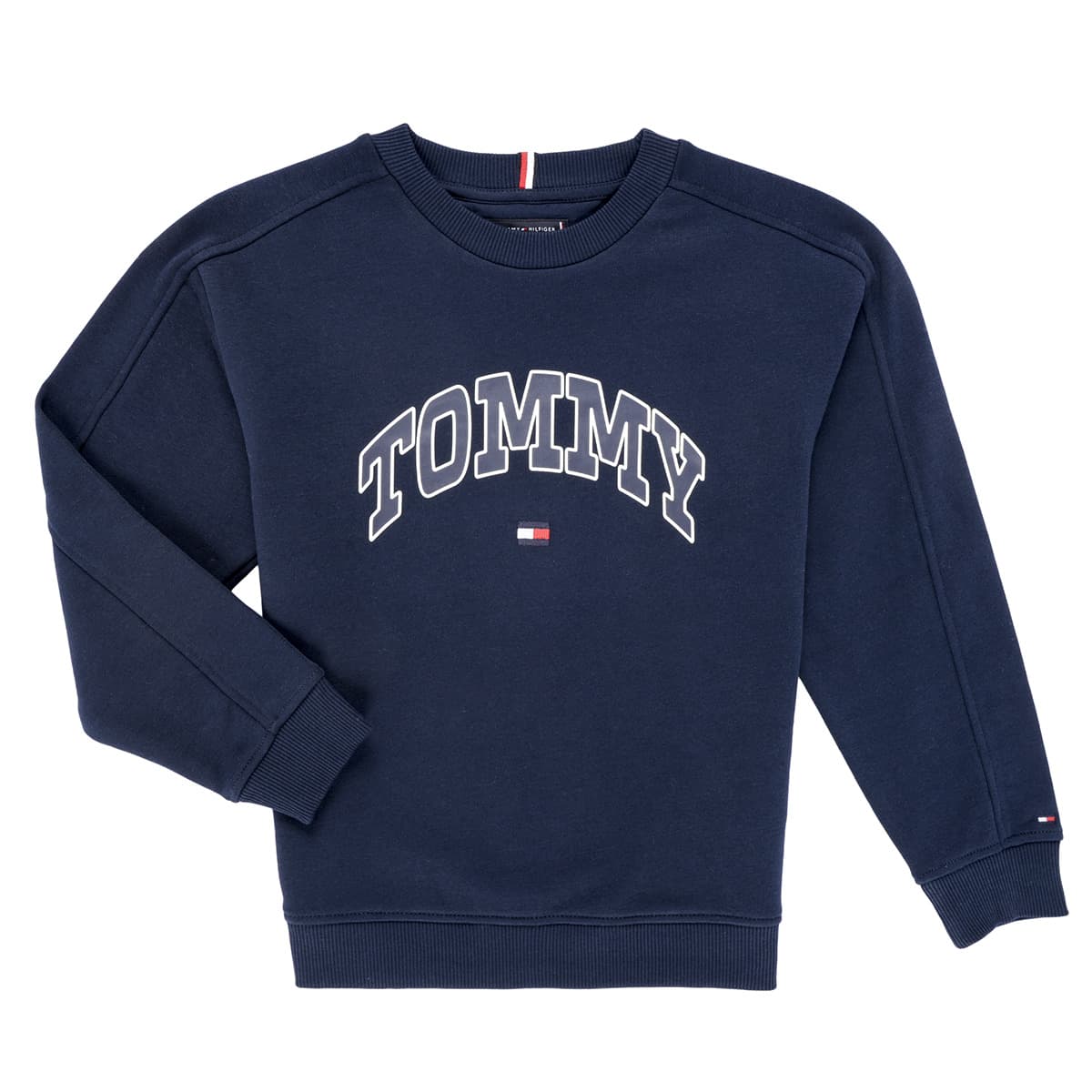 Αθλητικό T-shirt Tommy Hilfiger VARSITY RAISED PRINT SWEATSHIRT