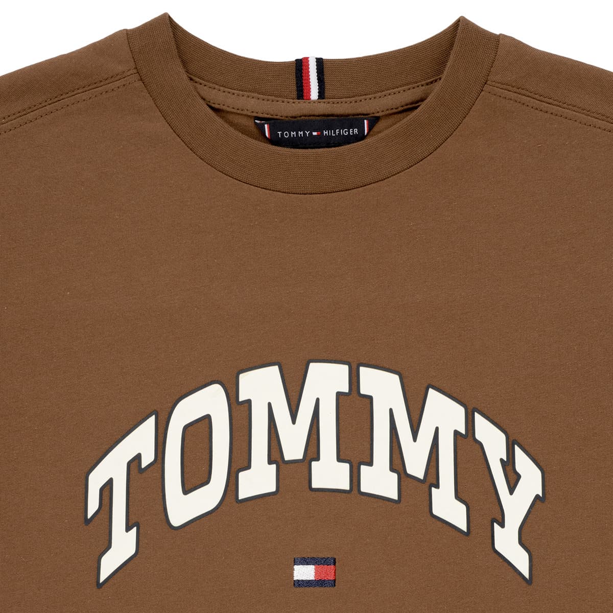 Boys' T-Shirts Tommy Hilfiger Brown
