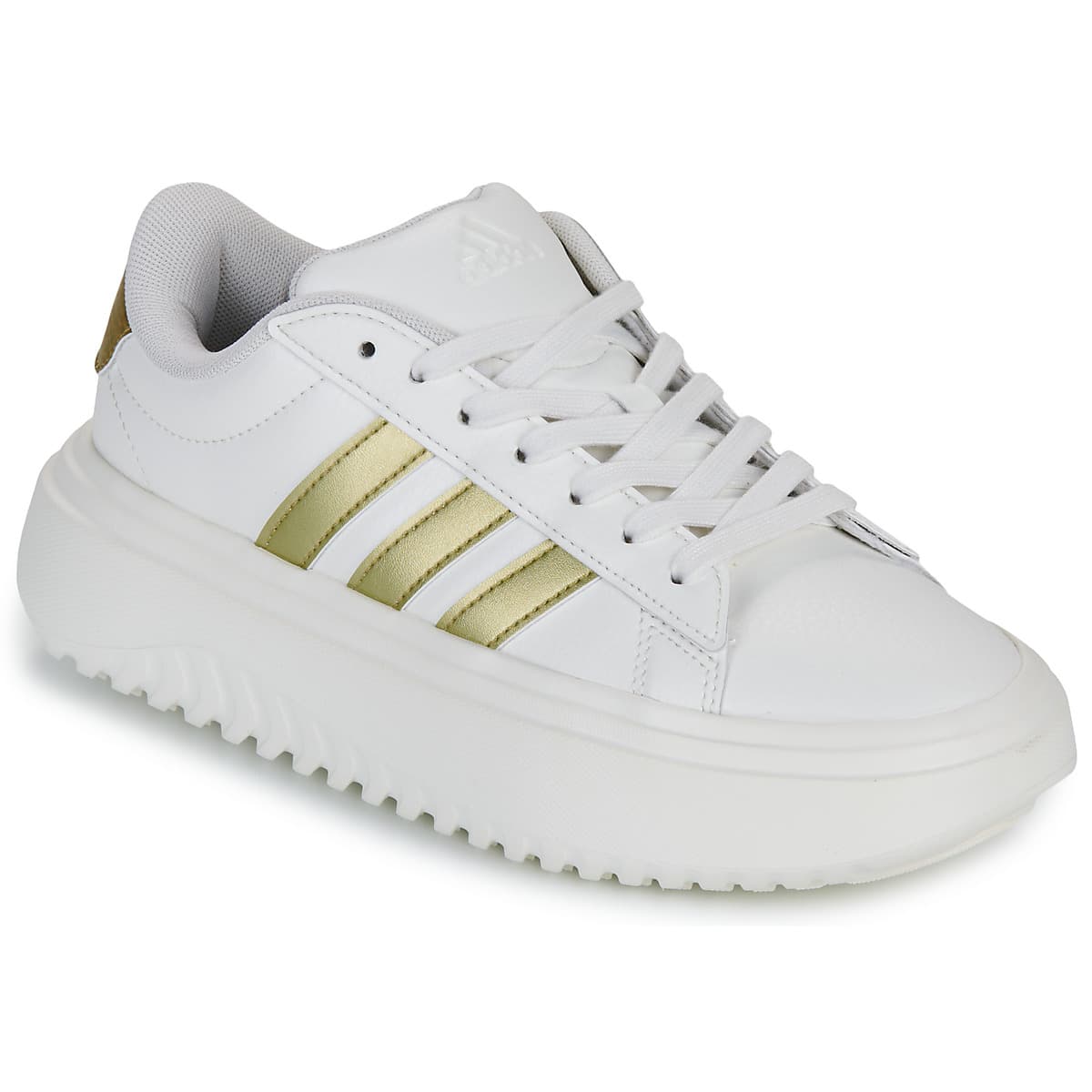 ADIDAS GRAND COURT PLATFOR JR0699-WHITE White
