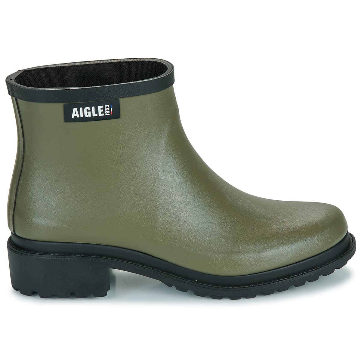Women's Wellington Boots Aigle Khaki
