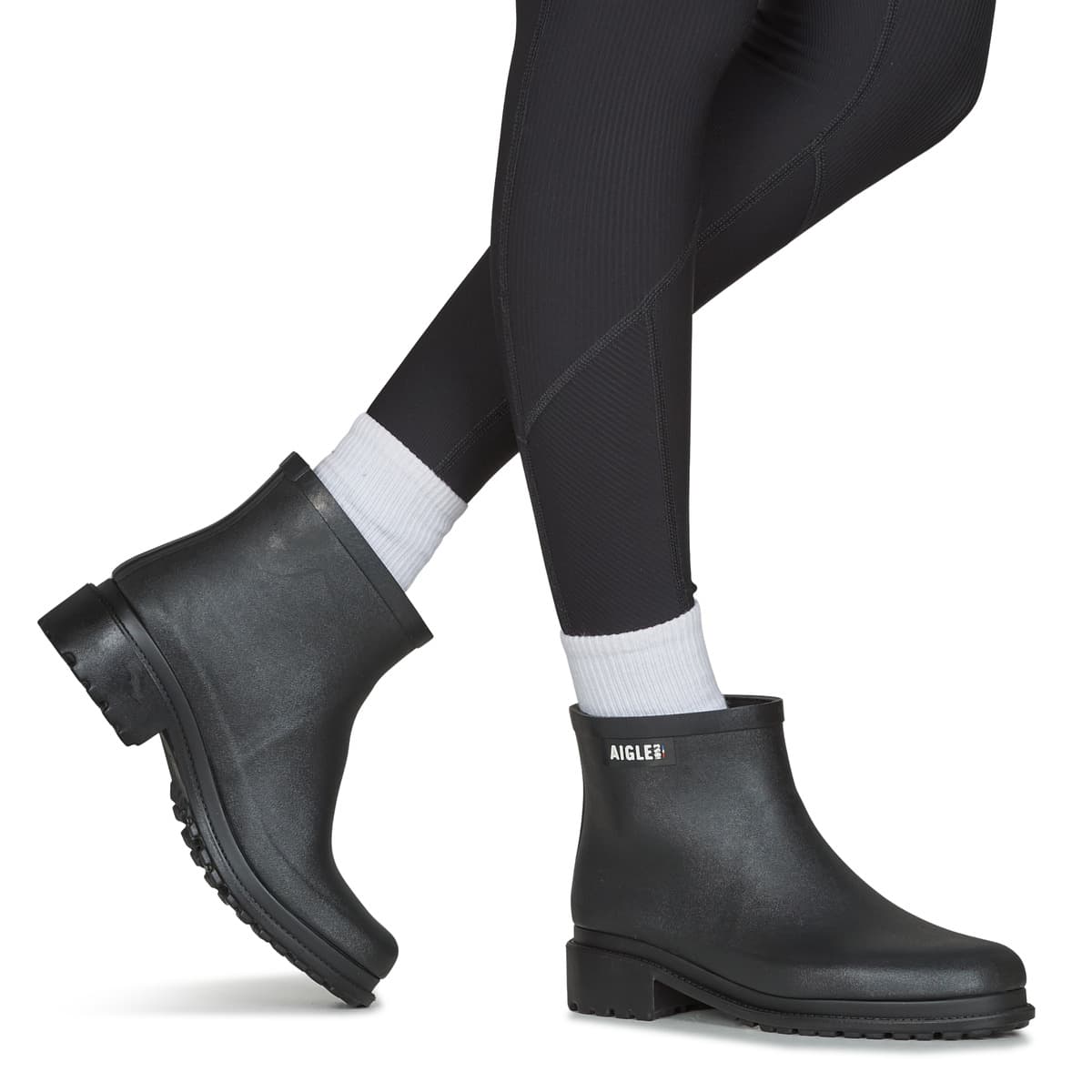 Women's Wellington Boots Aigle Black