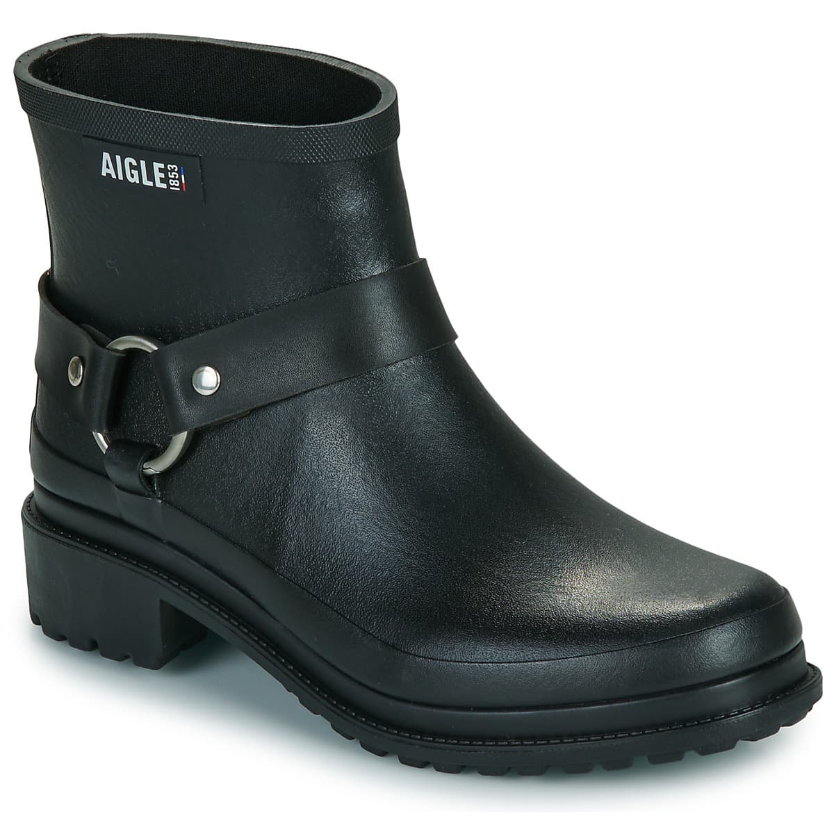 Women's Wellington Boots Aigle Black