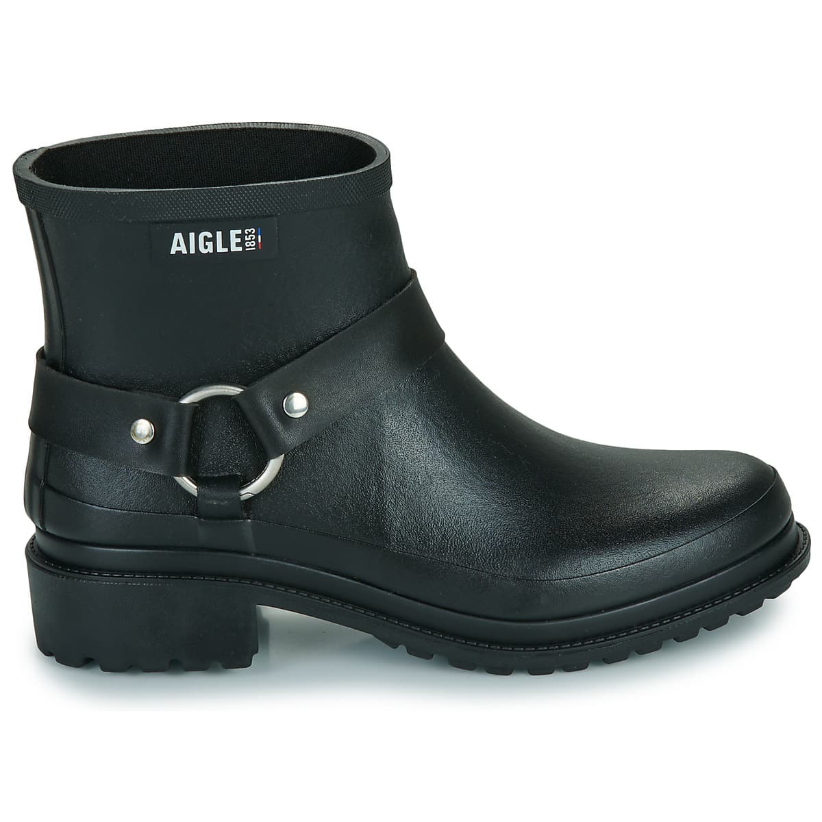 Women's Wellington Boots Aigle Black