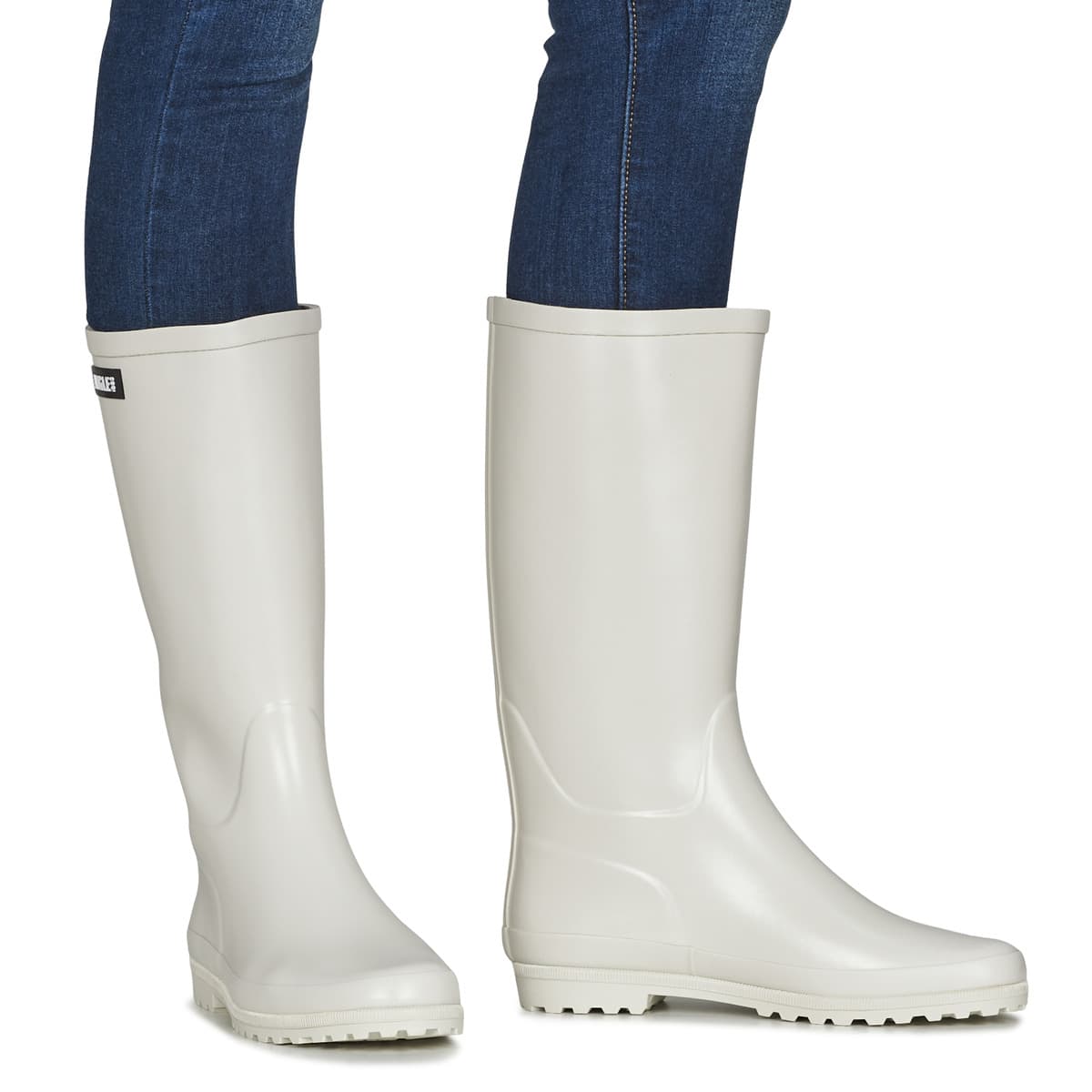 Women's Wellington Boots Aigle Beige