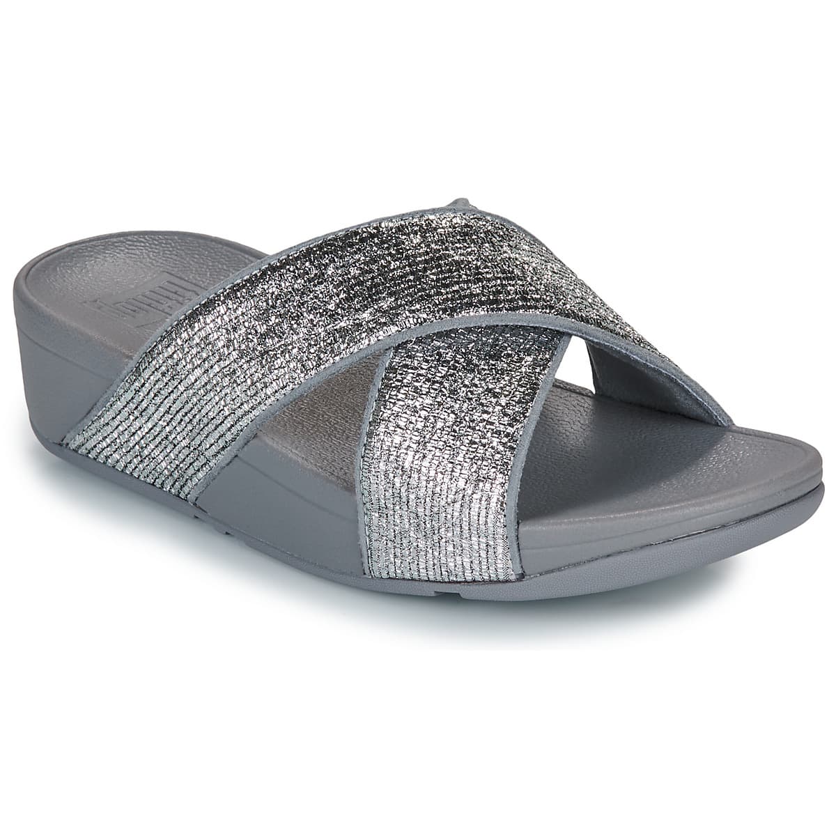 Σανδάλια με πλατφόρμα FitFlop LULU CRINKLED SHIMMER