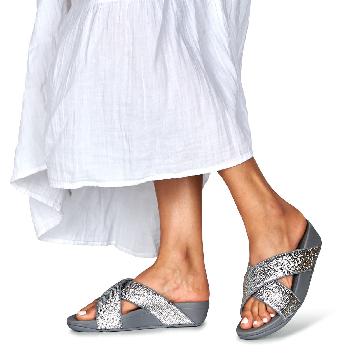 Women's Platforms FitFlop Silver