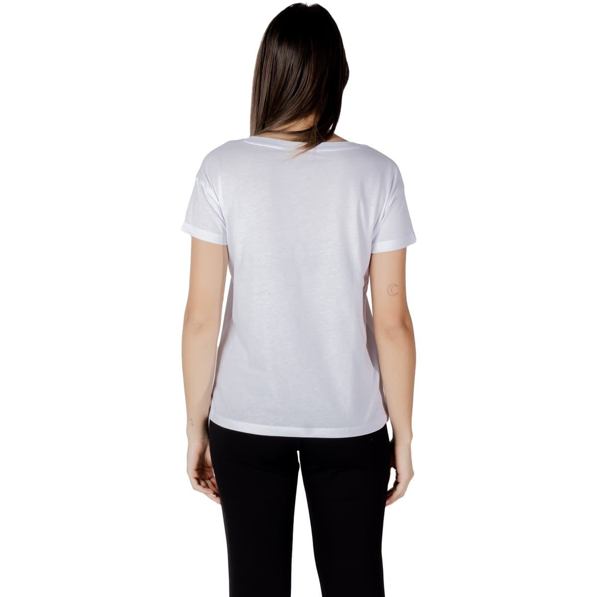 Women's T-Shirts EAX White