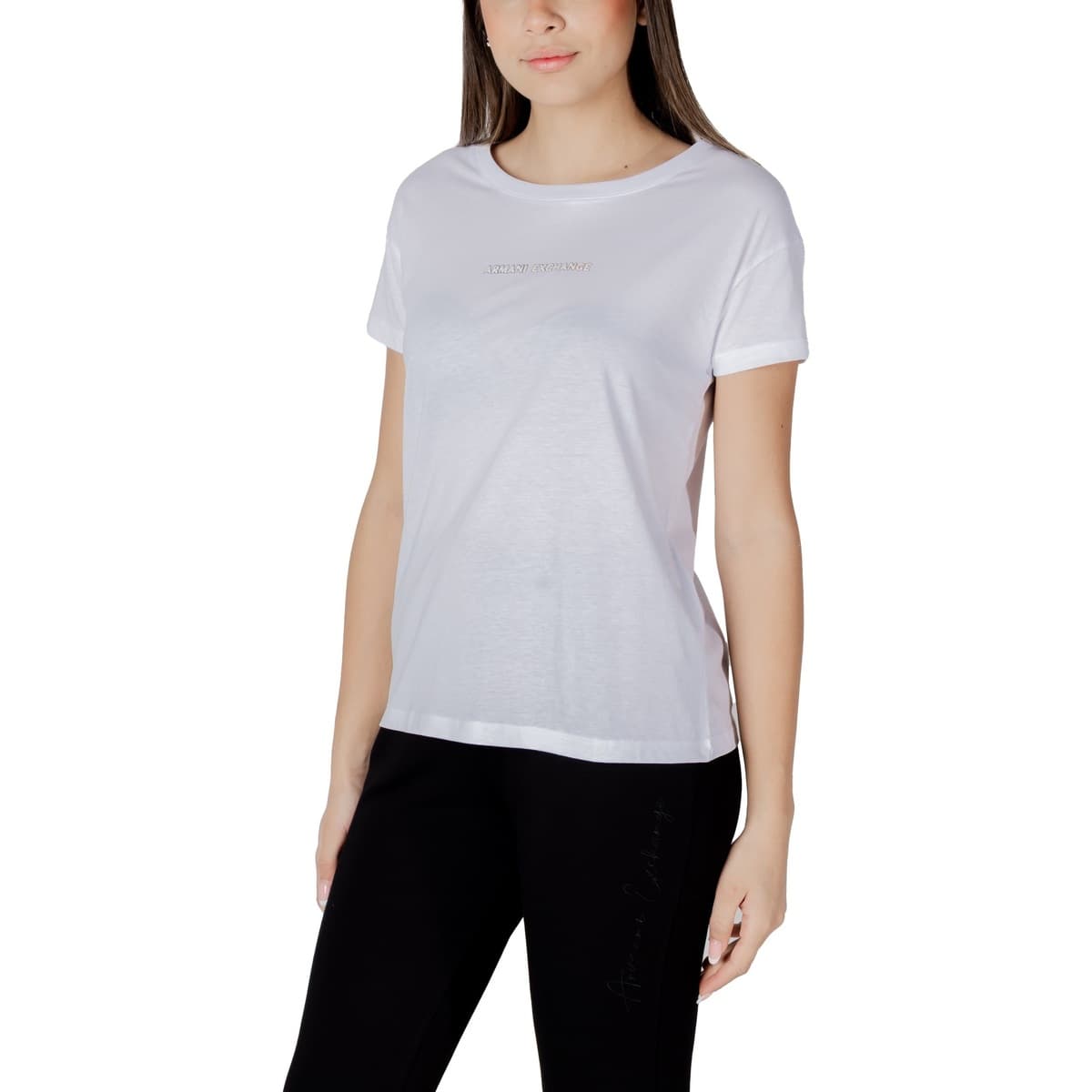 Women's T-Shirts EAX White
