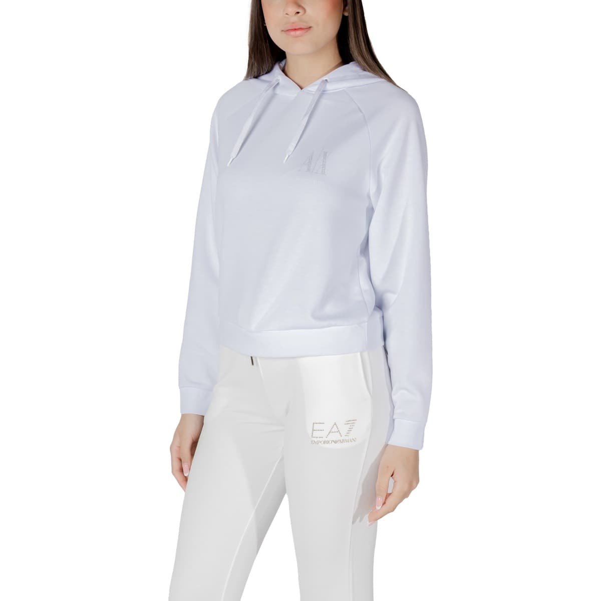 Women's Sweatshirts EAX White