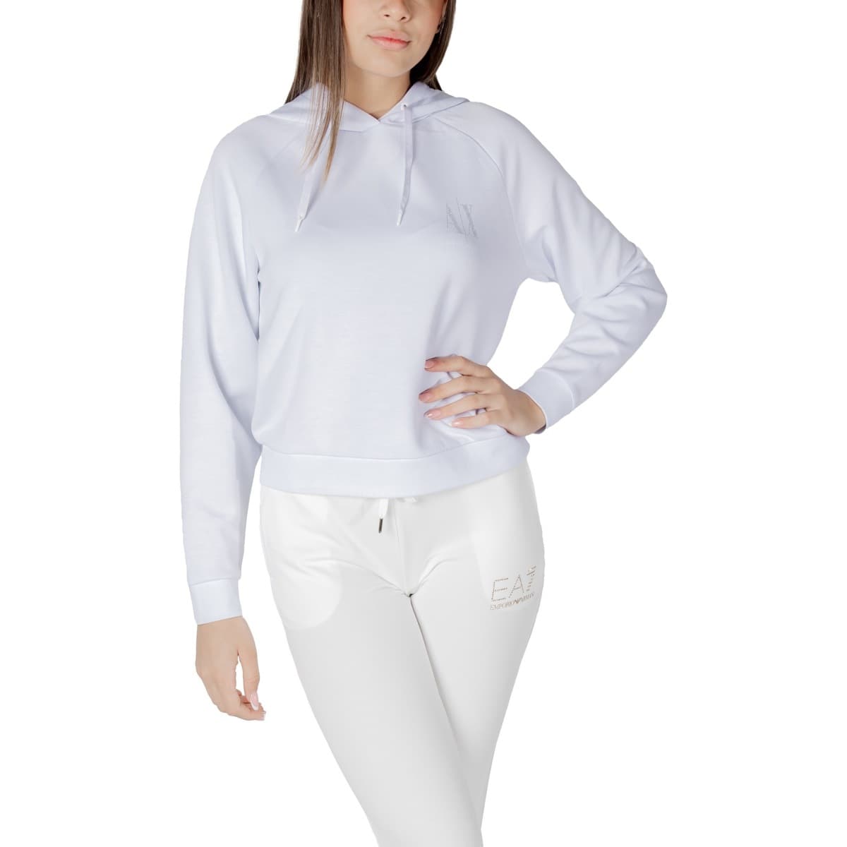 Women's Sweatshirts EAX White