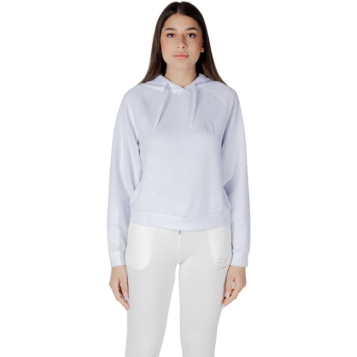 Women's Sweatshirts EAX White