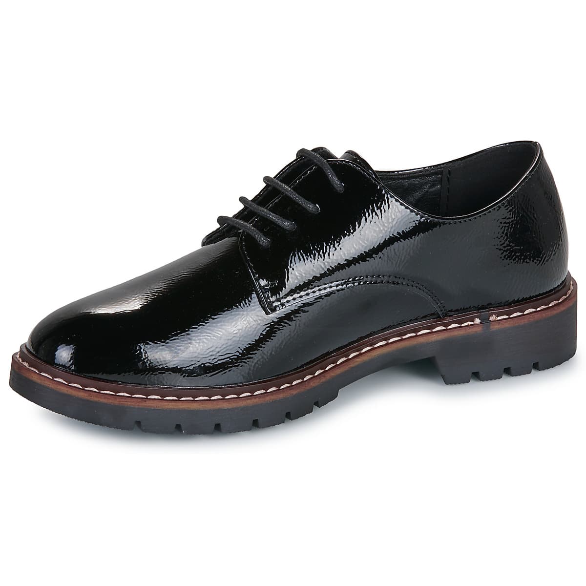 Women's Derby Shoes Moony Mood Black