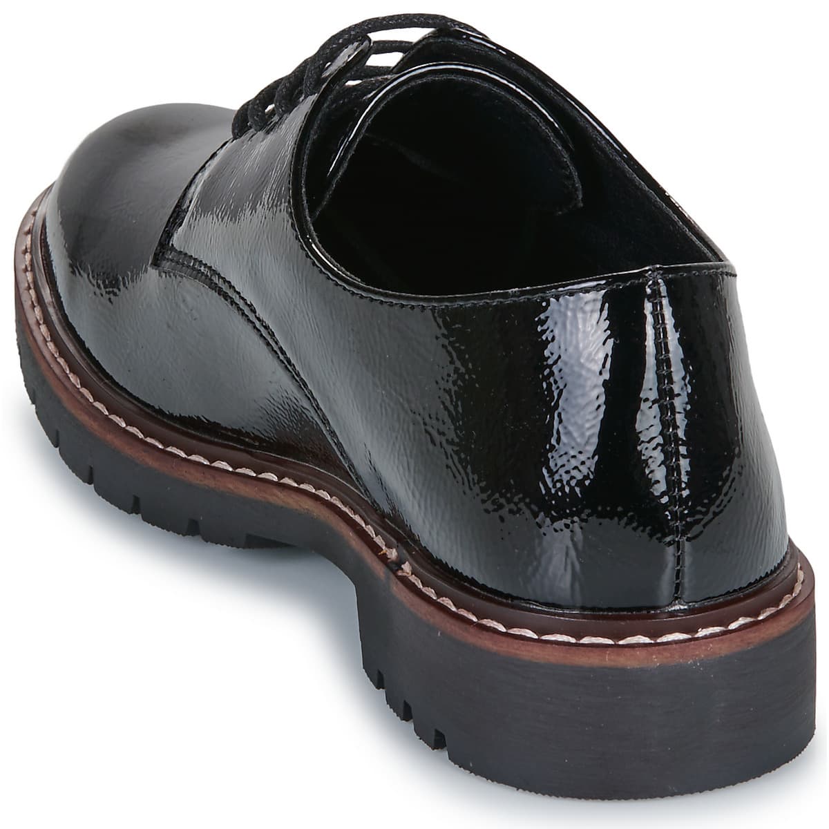 Women's Derby Shoes Moony Mood Black