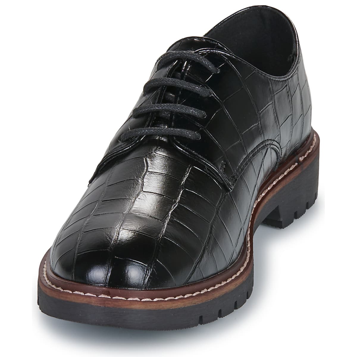 Women's Derby Shoes Moony Mood Black