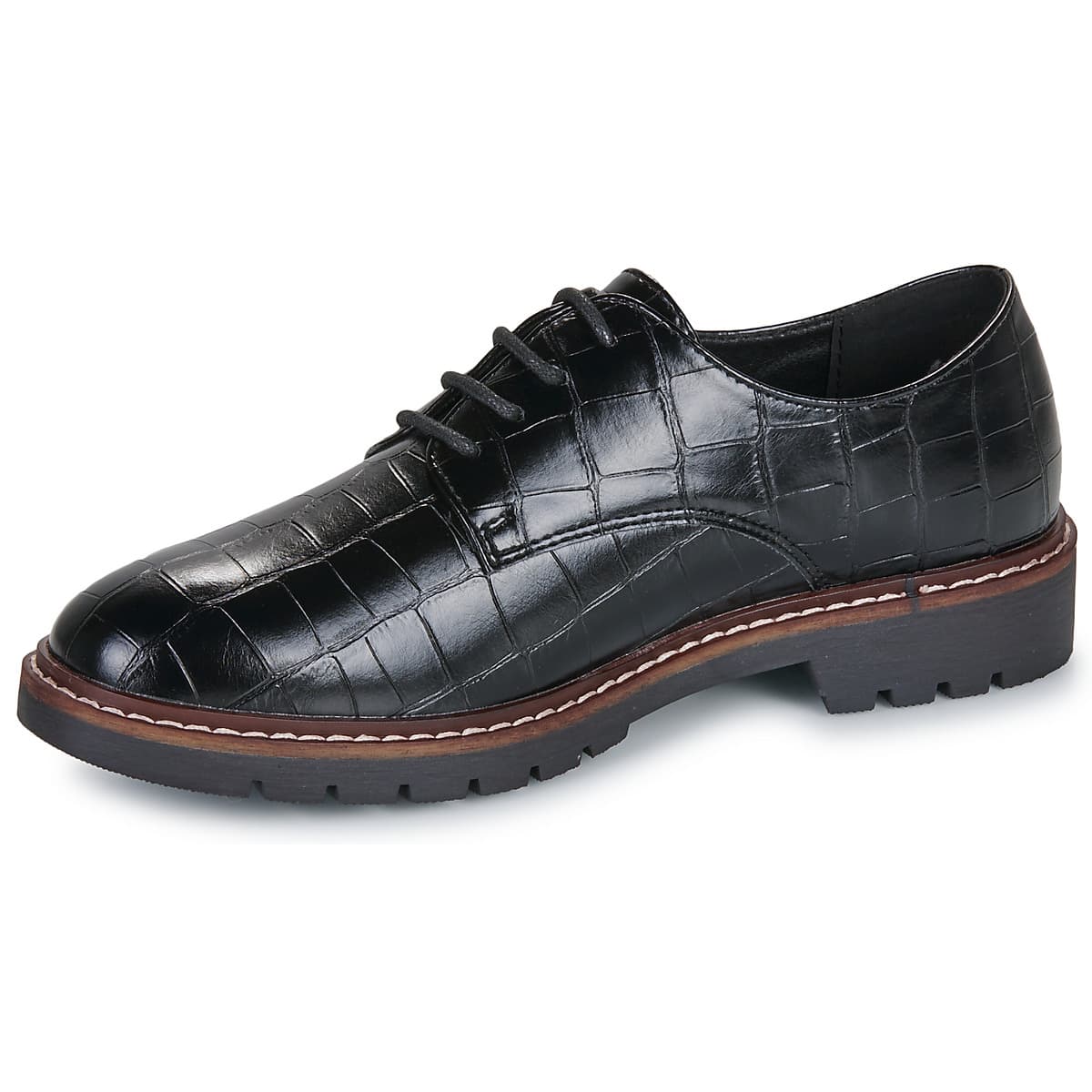 Women's Derby Shoes Moony Mood Black