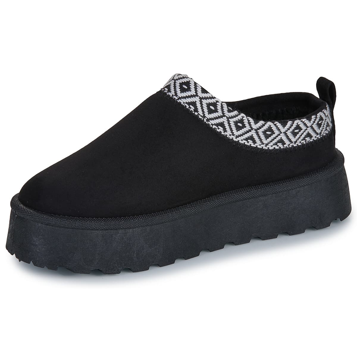 Women's House Slippers Moony Mood Black