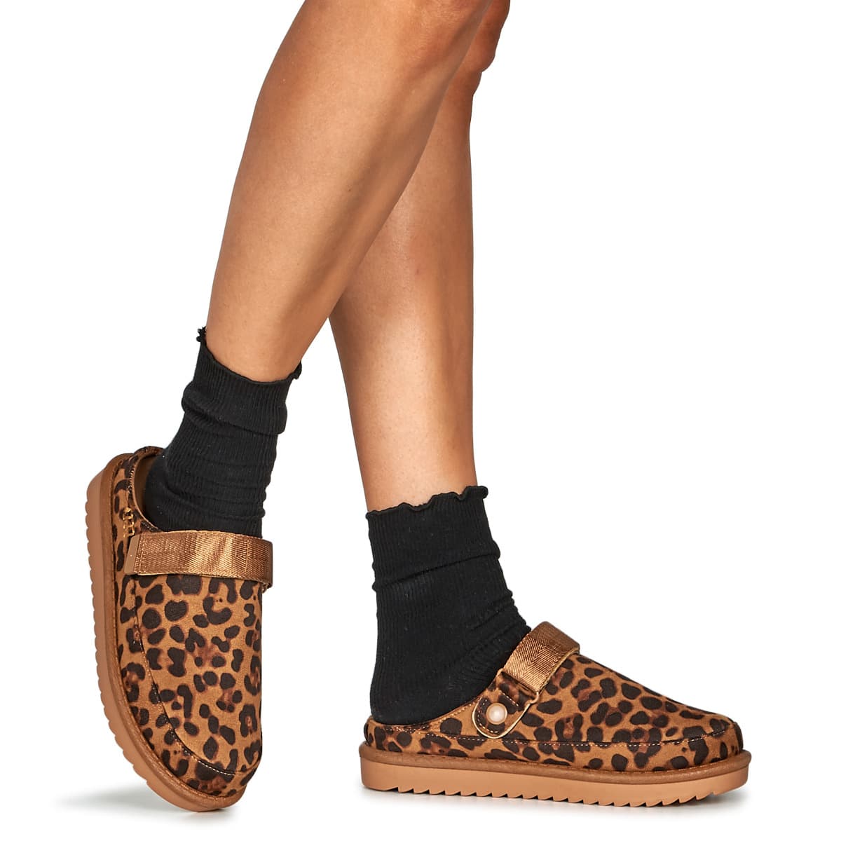 Women's House Slippers Moony Mood Brown