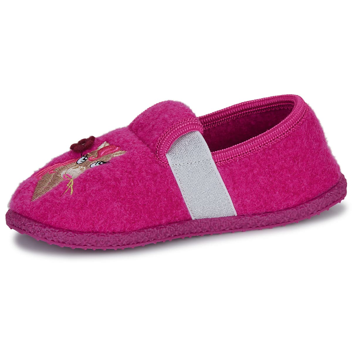 Girls' House Slippers Giesswein Pink