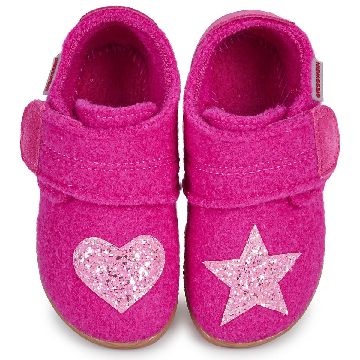 Girls' House Slippers Giesswein Pink