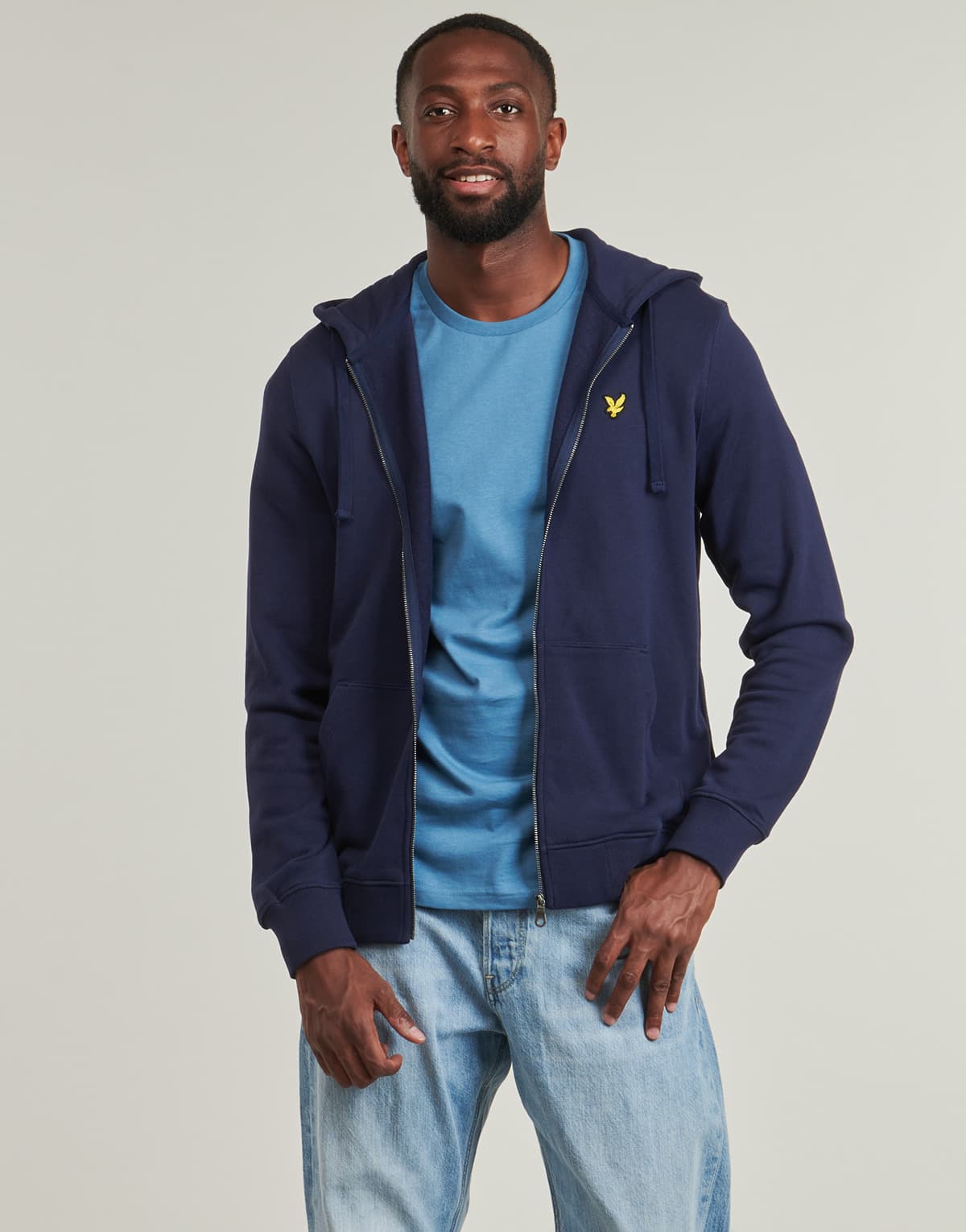 Men's Cardigans Lyle & Scott Blue