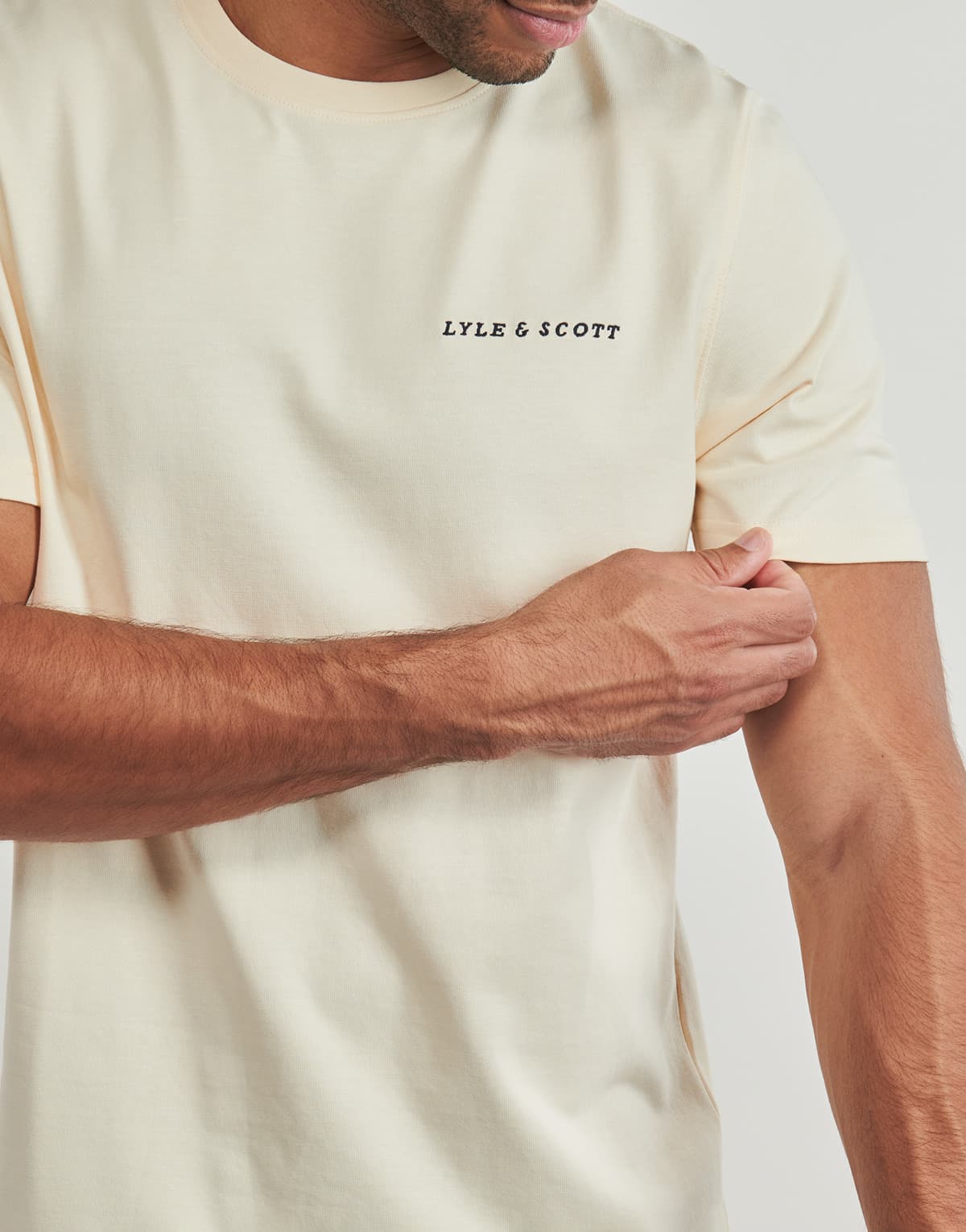 Men's T-Shirts Lyle & Scott Beige