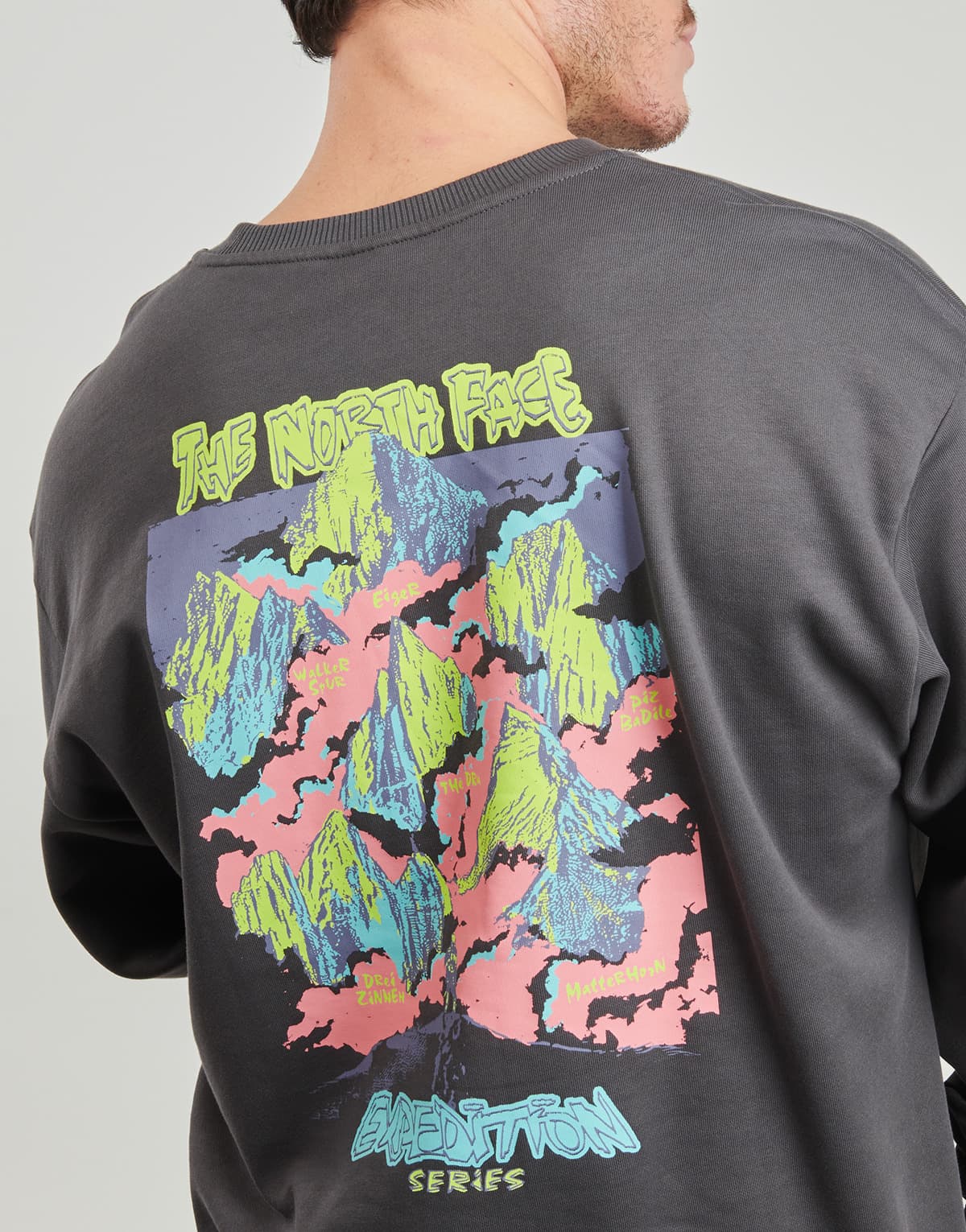 Men's Sports T-Shirts The North Face Gray