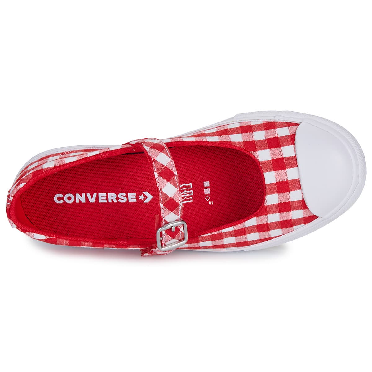 Women's Ballet Flats Converse Red