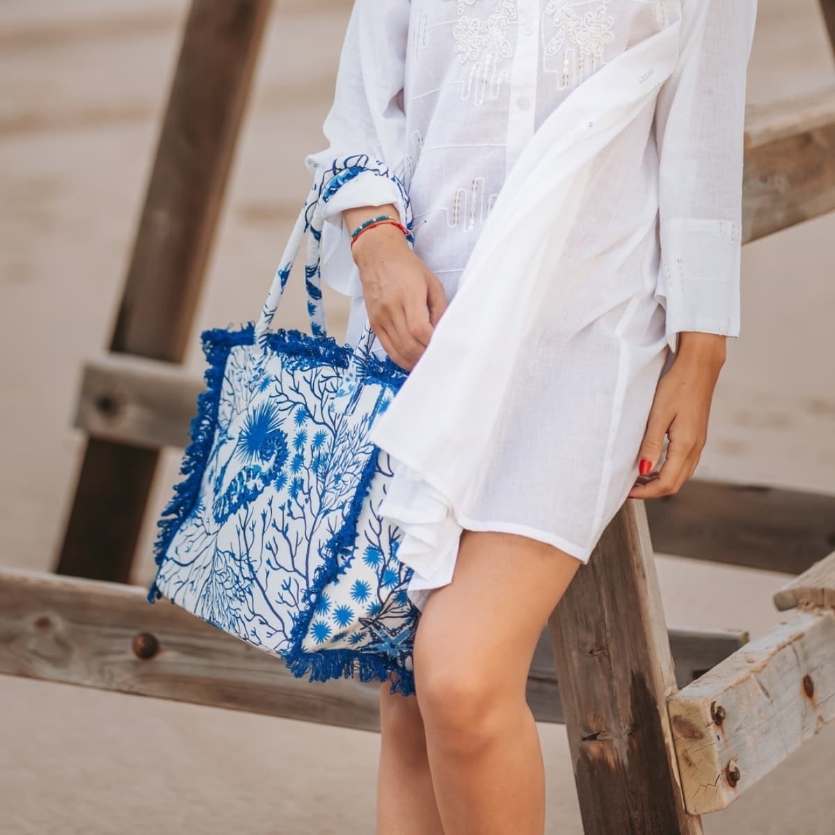 Women's Handbags Isla Bonita By Sigris Blue