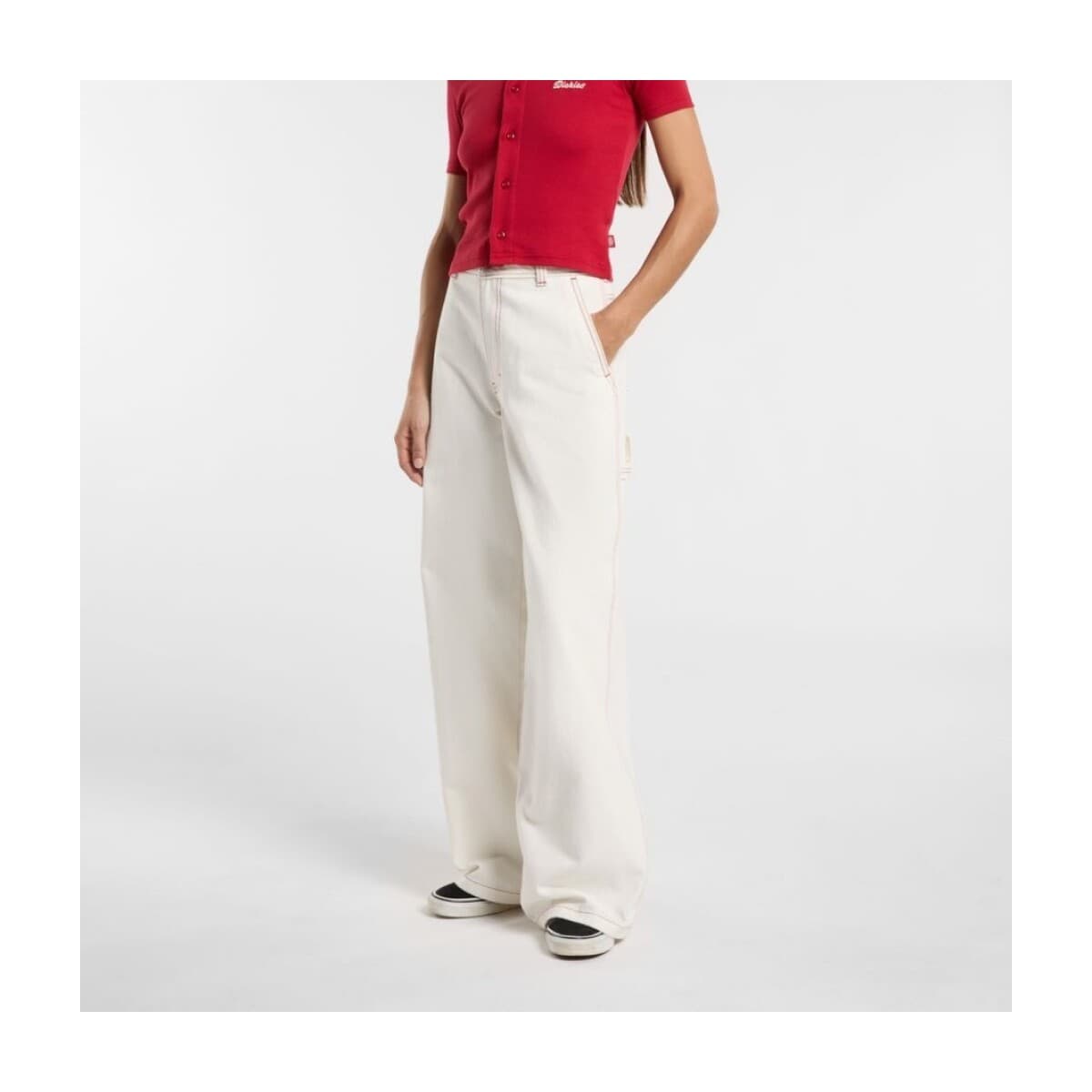 Women's Pants Dickies White
