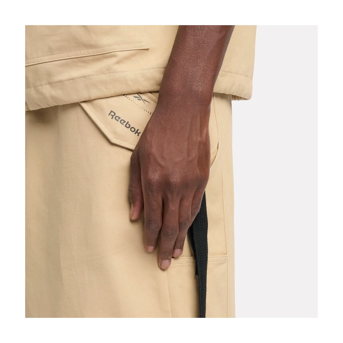 Men's Sports Pants Reebok Brown