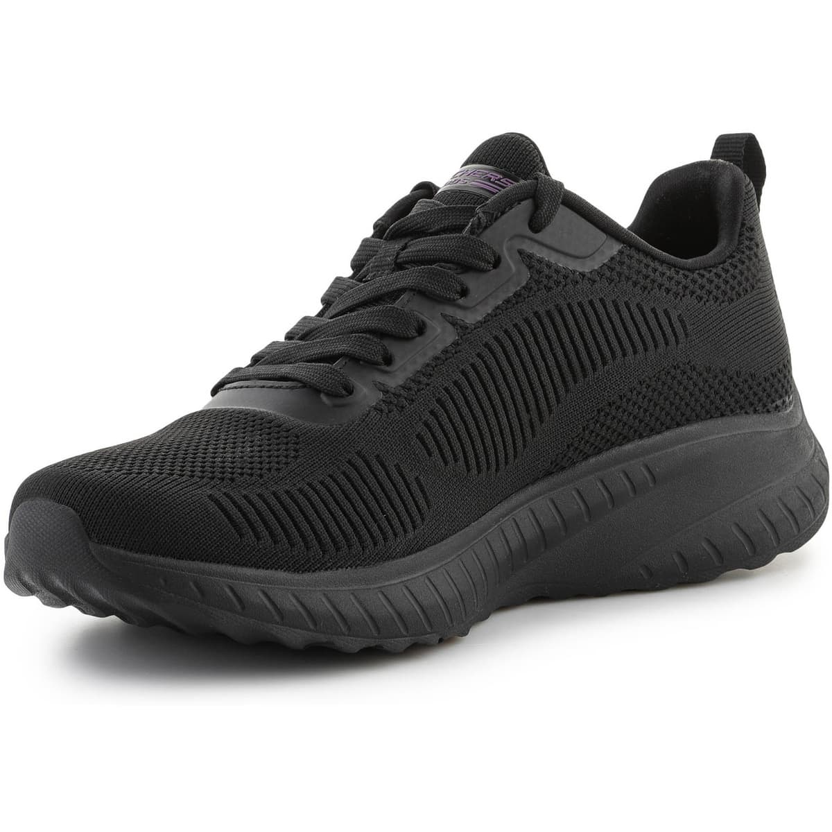 Skechers Bobs Squad Chaos Γυναικεία Sneakers Μαύρα 117209-BBK